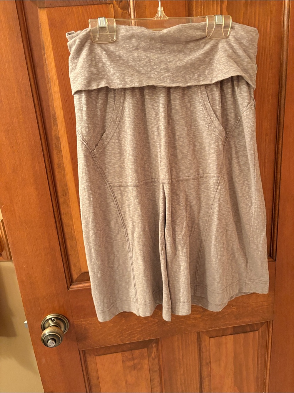 Free People shorts with pockets. With fold over waistband Soft fabric
